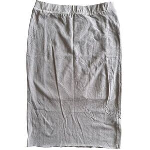 Frank & Eileen Tee Lab Cotton Skirt Gray Size S